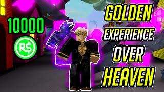 Jojo Blox | Golden Experience Over Heaven Showcase!