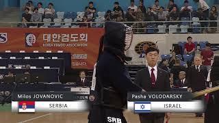 17th World Kendo Championships 6ch M.JOVANOVIC vs P.VOLODARSKY