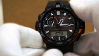 Видео обзор Casio Pro-Trek PRW-6000-1E и PRW-6000Y-1E