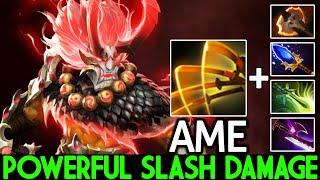 AME [Juggernaut] Powerful Slash Damage No Mercy Plays Dota 2