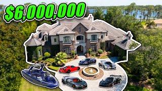 FULL TOUR Of My $6,000,000 Dream Home & Cars