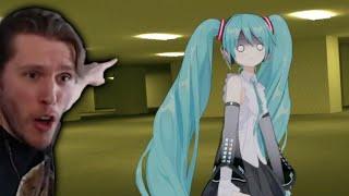 Hatsune Miku in the Backrooms...?