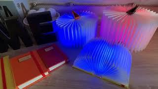 Декоративный светильник ночник в виде книги Topohome Night Book