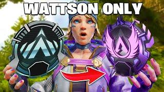 I Got Masters Solo Queue Only Using Wattson