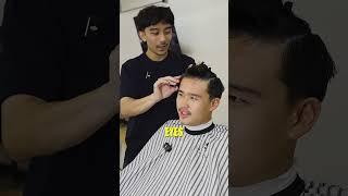 Textured middle part #consultation #bayarea #barber