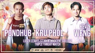 Kru Pol vs Kevin Weng vs Pondhub : 9.28.24 Chaophraya Voyage, Bangkok Thailand