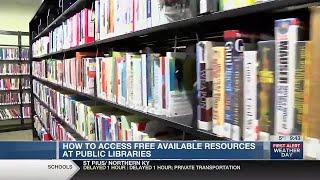 How to get access to available resources at public libraries