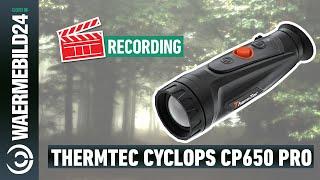 Anblick mit dem ThermTec Cyclops  CP650 Pro Wärmebild-Handgerät 