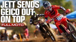 FULL MOTO. Jett Lawrence Nabs First Overall on Geico Honda's Last Day