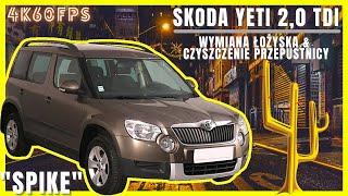 Skoda Yeti 2,0 TDI - Wymiana łożyska i klocków hamulcowych & czyszczenie przepustnicy