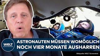 ISS: Zurück zur Erde mit SpaceX-Mission? Nasa-Astronauten stecken im Weltall fest!