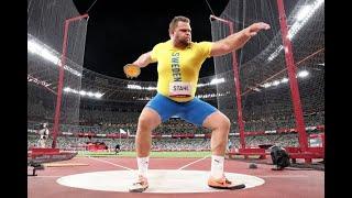 DANIEL STAHL TOKYO 2021 - WEIGHT TRAINING-GOLD METAL 68.90M