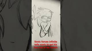 Sonic forces sonic and infinite shorts