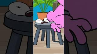 With a magic wand, Simon turned himself into a chair #sprunki #pinki #animation #magic #funny