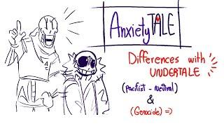 AnxietyTale: Differences With UnderTale