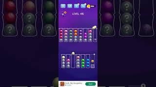 Ball Sort Level 195   Puzzle Color Sort Tatem Games Inc. All levels, #ballsortpuzzle