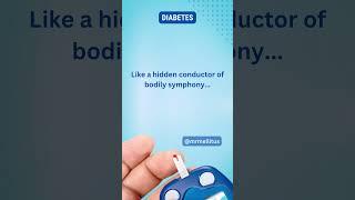 The Hidden Conductor: Harmonizing Life with Diabetes!  #shorts