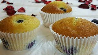 How to make bluberry muffins/Soft and moist bluberry muffins/Thumbis home cooking