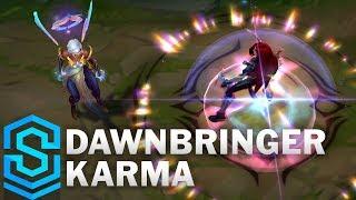 Dawnbringer Karma Skin Spotlight - League of Legends