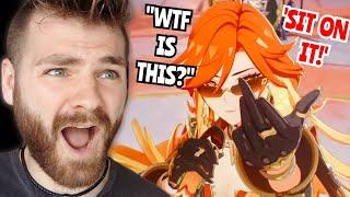 REACTING to GENSHIN IMPACT *NEW* Character Teasers & Trailers | REACTION!