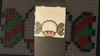 Super Mario pixel art|perler beads|oddly satisfying|#shorts #holidayswithyoutube