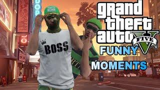 GTA 5 ONLINE FUNNY MOMENTS: INSTANT KARMA CHA CHA REAL SMOOTH  FIRE TRUCK FIGHT AND MORE!!!