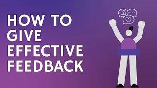 How To Give Effective Feedback To Employees (5 Tips for Managers)