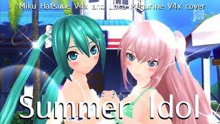 [Vocaloid Cover] Summer Idol - Miku Hatsune V4x and Luka Megurine V4x