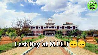 Yesterday Last Day at M.I.E.T|#college |#miettrichy|#mietians |#blabbertamil #trending #viral