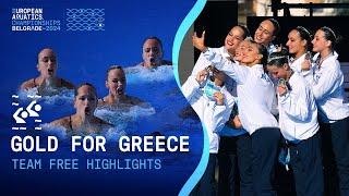 Greece Win Gold in Team Free Final | HIGHLIGHTS | | Belgrade 2024