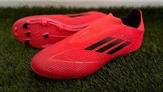 Adidas F50 League Laceless Boots Review - On Feet & Unboxing ASMR! | Adidas Vivid Horizon Pack