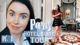 $22,000-A-NIGHT RITZ HOTEL SUITE TOUR | PARIS PT. 1 | EMMA MILLER