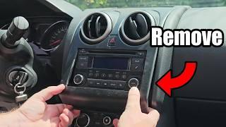 Nissan Qashqai J10 (2007 to 2013) Radio Removal And Change