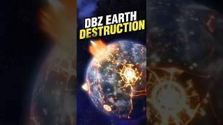 How Many Times Was Earth Destroyed in Dragon Ball? #dbz #dragonball #goku