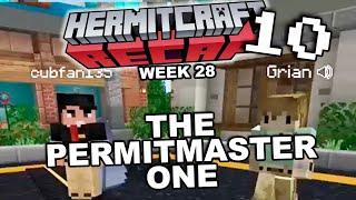 Permitmaster and POE resistence! - Hermitcraft Recap s10 week 28