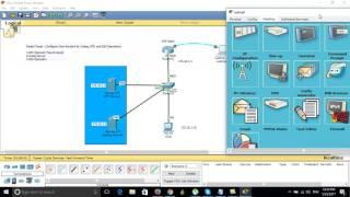 Packet Tracer : Configure Cisco Routers for Syslog ,NTP and SSH Operations