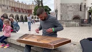 A moving street performance straight from the Ukrainian heart