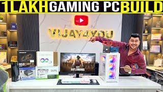 1 Lakh Gaming PC BUILD 2024!  Gaming & Editing Gaming mall in Dhanbad#diwali