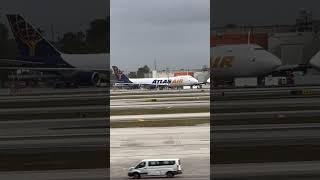 Atlas Air Boeing 747 Freighters at Miami International Airport