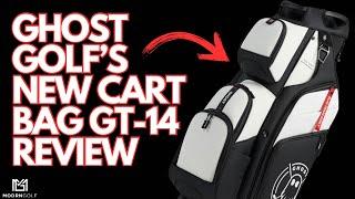 GHOST GOLF 'S  BEST BAG -- THE GT 14 CART BAG OREO COLORWAY