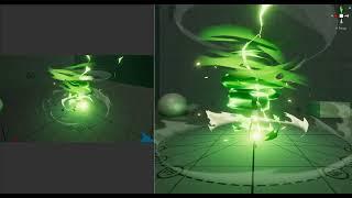 Unity particle system - Tornado Effects 2