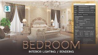 Mastering Bedroom Interior Lighting & Rendering in 3ds Max & VRay 6.2 CG Deep