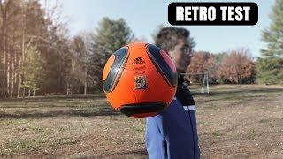 Retro Test! Adidas Jabulani Powerorange TEST Video - JustKnuckleIt