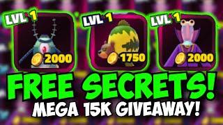 [NEW CODE + FREE SECRETS] BIG SECRET 15K GIVEAWAY + Update Soon! | Spongebob Tower Defense