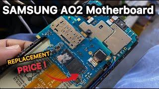 Samsung A02 Original Motherboard replacement price | Samsung A02 Complete dead Solution