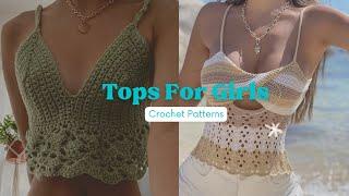 Latest Crochet Crop Tops Patterns 2022 Crochet Pattern