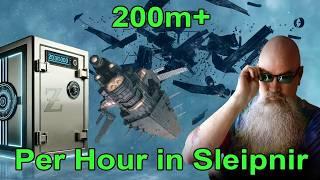 200m+ Per Hour in Sleipnir  - EVE Online 2104