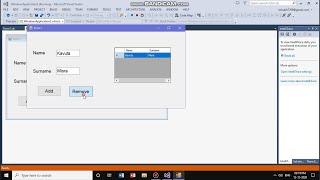 VB.Net Tutorial How To Use DataGridView (Remove Row)