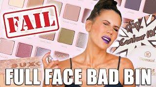 FULL FACE of PRODUCTS I HATE | The BAD Bin