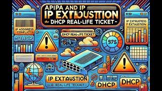 APIPA & IP Exhaustion: Real-Life DHCP Troubleshooting Ticket | IT Support Guide